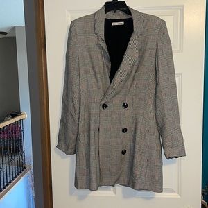 Plaid blazer from reformation